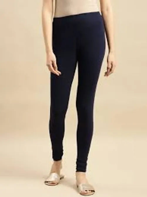 2 WAY CHUDIDAR LEGGING NAVY BLUE LG23